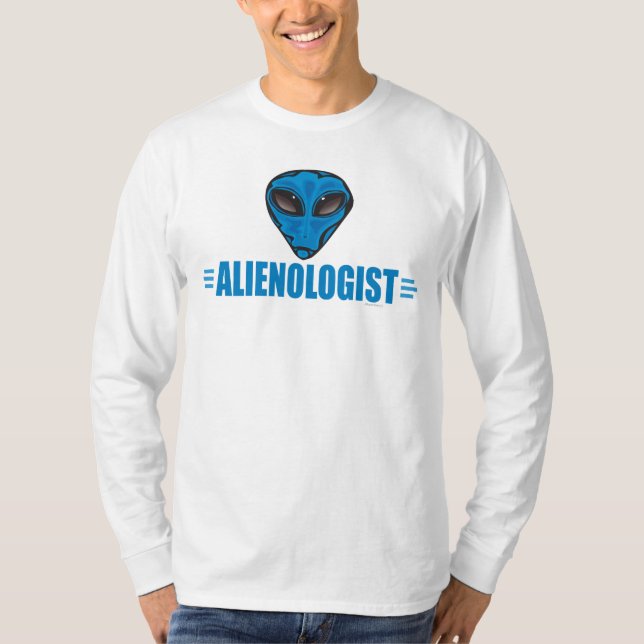 Funny Alien Lover T-Shirt (Front)