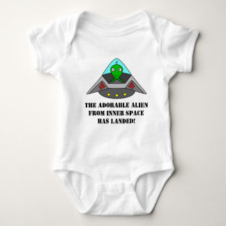 Funny Alien Shirt for Newborns