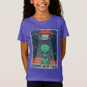 Funny Alien UFO Space Conspiracy T-Shirt