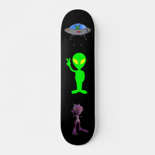 FUNNY ALIENS UFO Skateboards