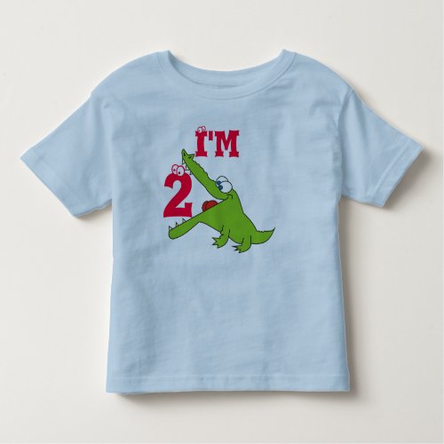 Funny Alligator 2nd Birthday T Shirt Shirts