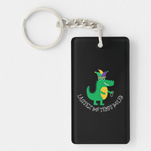 Funny Alligator Gift l Cute Alligator Lover Gift Keychain