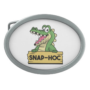 Funny Alligator Lover and Zookeeper Crocodile Belt Buckle