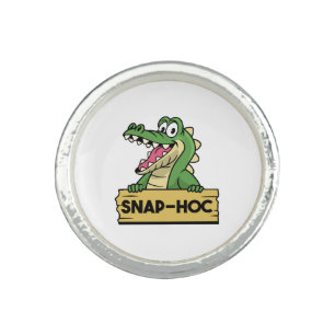 Funny Alligator Lover and Zookeeper Crocodile Ring