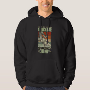 Funny Alligator Lover Crocodile Gator Zoo Animal Hoodie