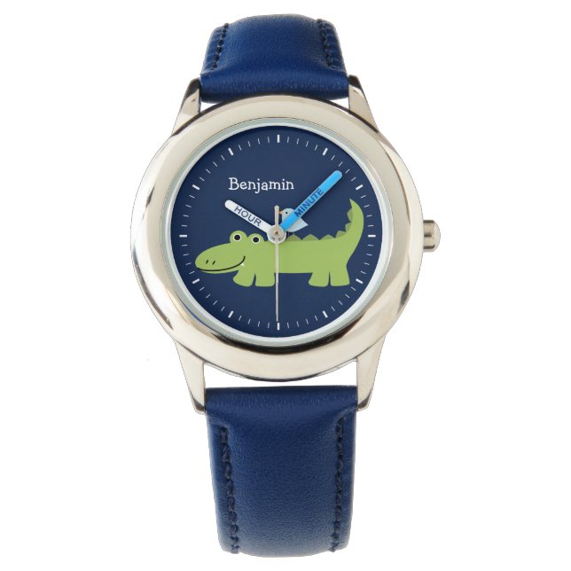 Funny Alligator Personalized Watch (Front)