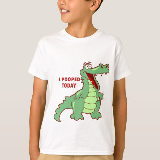 Funny Alligator Pooped Today T-Shirt
