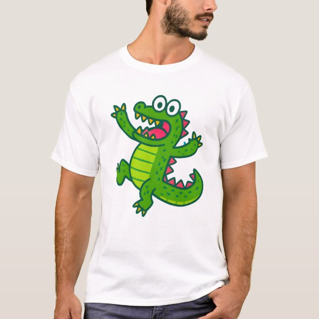 Funny Alligator T-Shirt (Front)