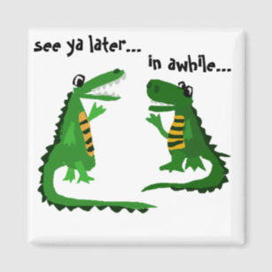 Crocodile Magnets Zazzle