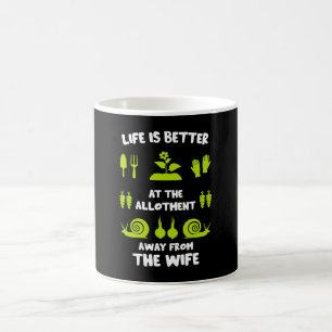 Funny Allotment Gardening Coffee Mug