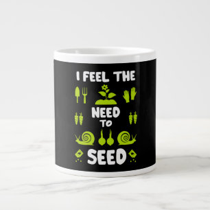 Funny Allotment Gardening Giant Coffee Mug