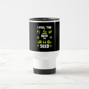 Funny Allotment Gardening Travel Mug