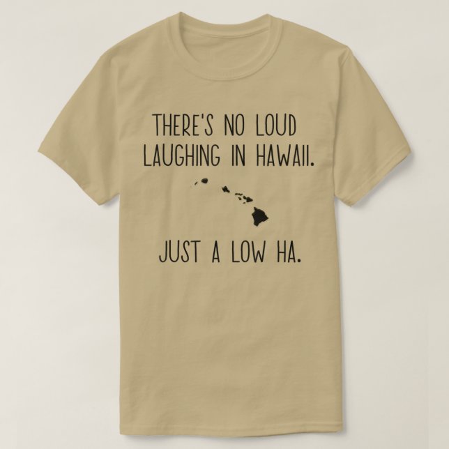 Funny Aloha Hawaii Pun Word Play Punny Island Vaca T-Shirt (Design Front)