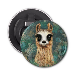 Funny Alpaca Bottle Opener