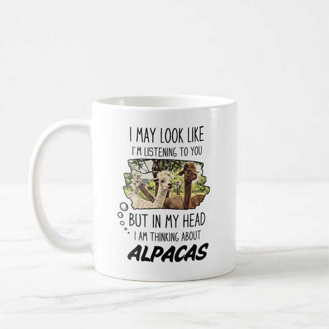 Funny Alpaca Lover Mug (Left)