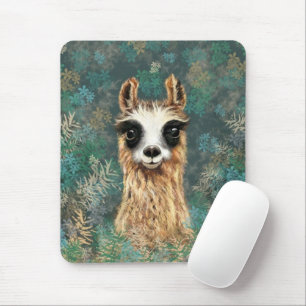 Funny Alpaca Mouse Pad