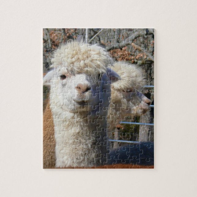 Funny Alpaca Puzzle (Vertical)