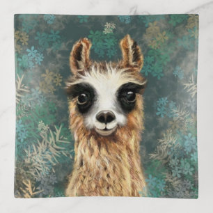 Funny Alpaca Trinket Tray