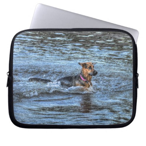 Funny Alsatian German Shepherd 3 Dog_lover Gift Laptop Sleeve