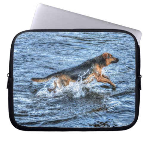 Funny Alsatian German Shepherd 5 Dog_lover Gift Laptop Sleeve