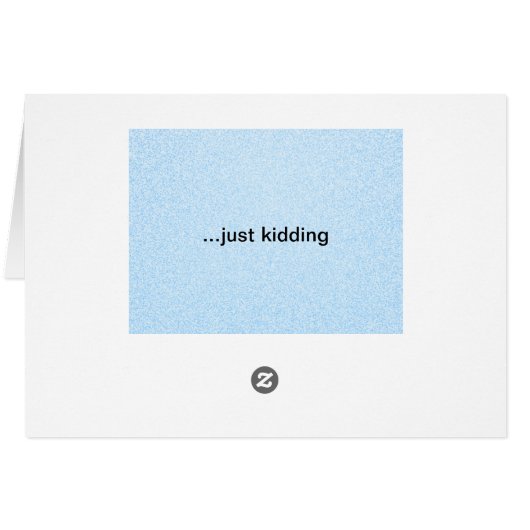 Funny Alternative Bad Dadvice Card (Back Horizontal)