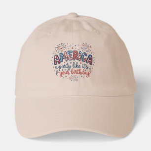 Funny America Party Like It's Your Birthday Hat