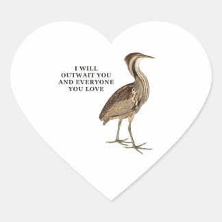 Funny American Bittern Stickers