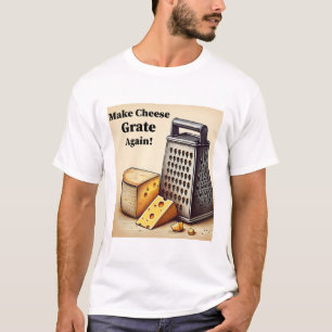 Funny American Elections Satire With Black Text T-Shirt