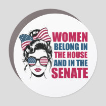 Funny American Feminist Quote Political Car Magnet