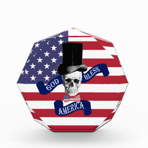 Funny American flag Acrylic Award