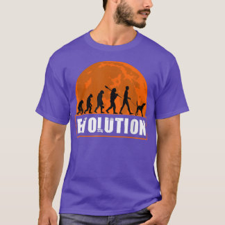 Funny American Fo Hound Dog Evolution Of Man 2006 T-Shirt