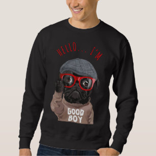 Funny American Pitbull Dog Lover Sweatshirt
