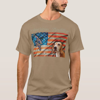 Funny American Tradition Duck Hunting Fohound Dog T-Shirt