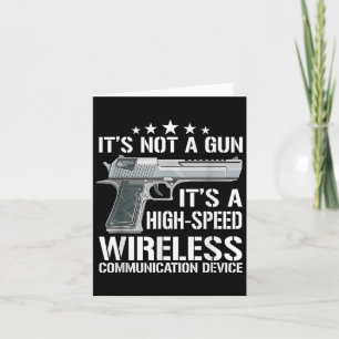 Funny Ammo Gun Lovers Saying Gun Owner Gift Ideas Card
