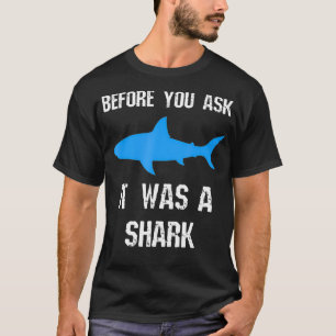 Funny Amputee Amputation Surgery Shark Humor T-Shirt