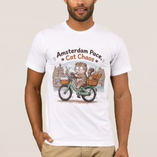 Funny Amsterdam Cat T-Shirt