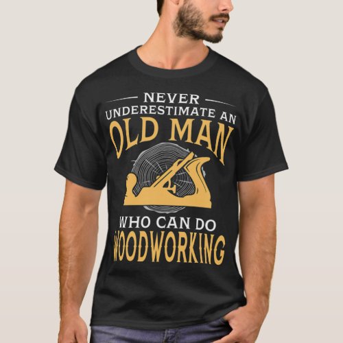 funny An Old Man Who Can Do boys birthday pirate p T_Shirt