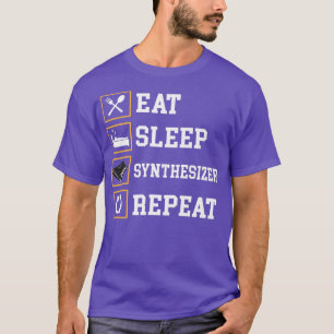 Funny Analog Synthesizer Design Studio Music Lover T-Shirt