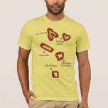 Funny Anatomy Geek T-shirt at Zazzle