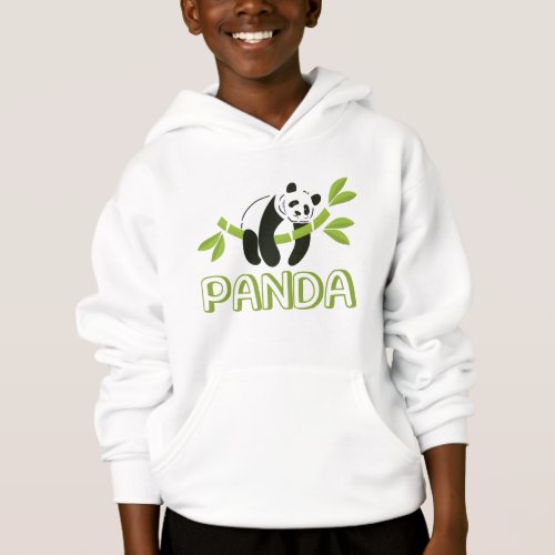 funny and beautiful panda hoodie