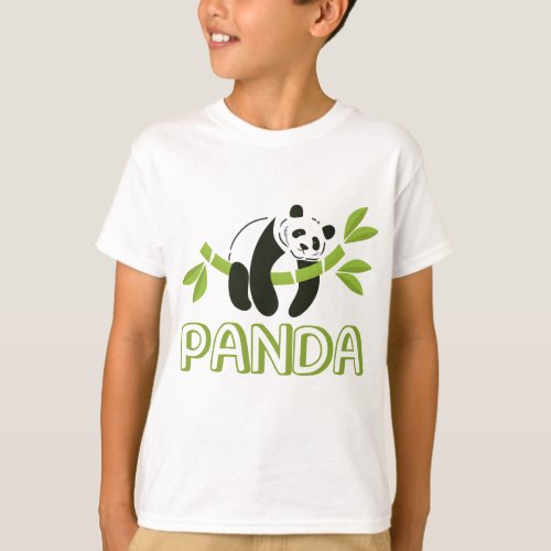 funny and beautiful panda T_Shirt