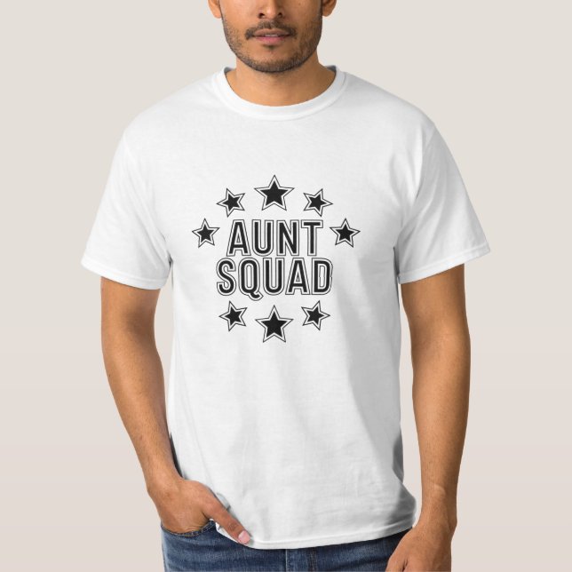 Funny and Bold Aunt Appreciation Graphics T-Shirt (Front)