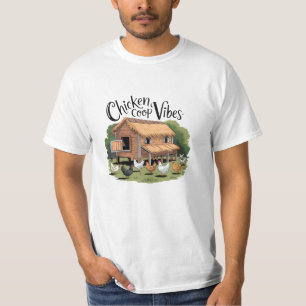 Funny and Bold Chicken Lover Graphics T-Shirt