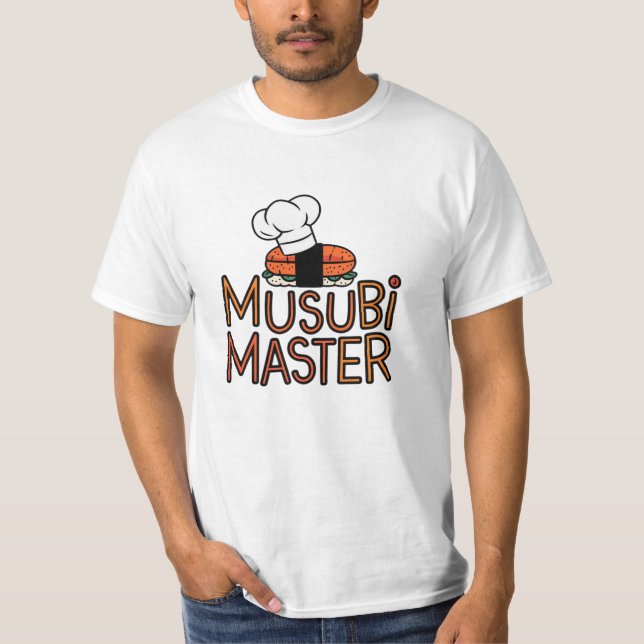 Funny and Bold Musubi Designs T-Shirt (Front)