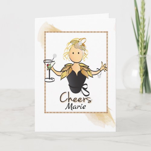 Funny and Classy Any Age Birthday Card for Her