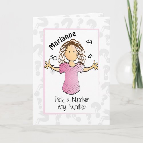 Funny and Classy Birthday Card for Her