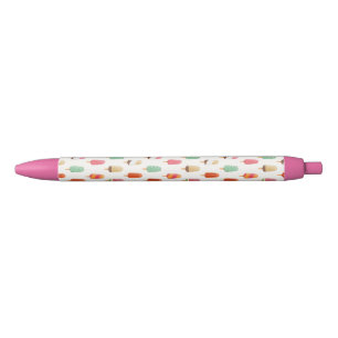 Funny and cute colored ice creams pattern pen