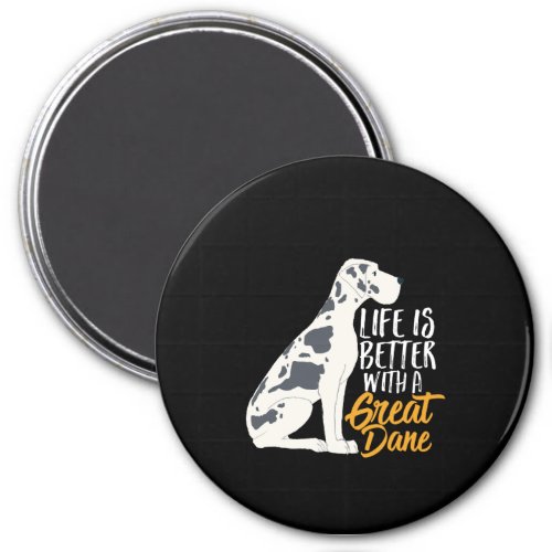 Funny and Cute Great Dane Dog Lover Magnet