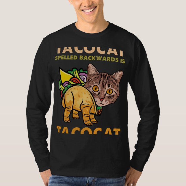 Funny and Cute Tacocat Taco Cat Spelled Backward G T-Shirt (Front)