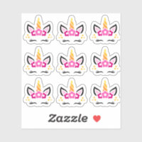 Funny And Cute Unicorn Stickers